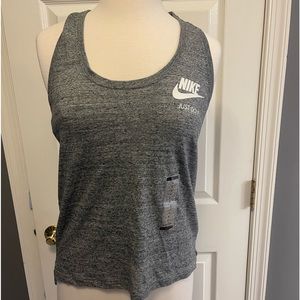 Nike cotton racer back tank top